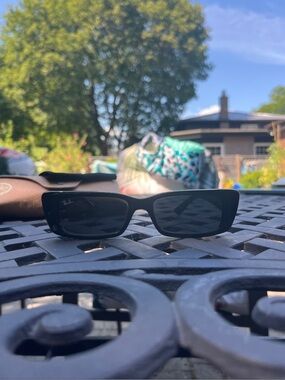 Ray-Ban TERU Black Rectangular Sunglasses